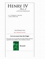 Henry-iv-part-2 PDF Folger Shakespeare - Get even more from the Folger ...