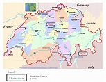 Lucerne switzerland map - Street map of lucerne switzerland (Western ...