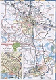 Richmond VA roads map. Free printable highway map Richmond city ...
