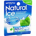 Mentholatum Natural Ice Lip Balm Original SPF 15 1 Each ( Pack of 12 ...