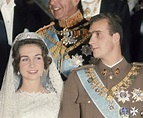 La boda de Juan Carlos y Sofía: un vestido de ensueño, la tiara ...