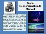Maxwell y electromagnetismo