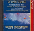 RICHARD STRAUSS COMPLETE CHAMBER MUSIC VOL 6 SAWALLISCH WIENER ...