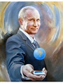 Vladimir Putin Painting by Ewa Leliwa | Saatchi Art