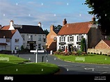The village of North Newbald, East Yorkshire, England UK Stock Photo ...