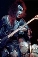 Gene Simmons Of Kiss Performing by Michael Ochs Archives