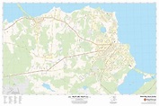 Glace Bay Map, Nova Scotia