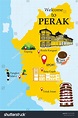 Map of Perak, state of Malaysia. - Royalty Free Stock Vector 2028418298 ...