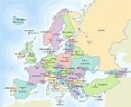 Mapa de Europa - Tamaño completo | Gifex