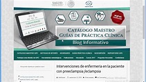 TUTORIAL CATALOGO MAESTRO GUIAS DE PRACTICA CLÍNICA CENETEC - YouTube