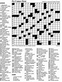 Washington Post Crossword Puzzle Printable