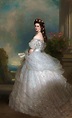 Imperatriz Isabel da Áustria (1865) de Franz Winterhalter | Tela para ...