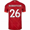 2021/22 Nike Andrew Robertson Liverpool Home Match Jersey - SoccerPro