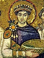 Mosaic of Justinian. | Byzantine mosaic, Byzantine art, Byzantine