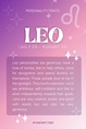 Leo Personality Traits (Dates: July 23 - August 22) | Ryan Hart