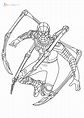 Iron Spider Coloring Pages