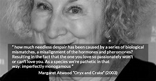 Oryx and Crake Quotes by Margaret Atwood - Kwize