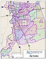 Sacramento County: Its size, population, zip codes, cities and communities