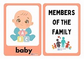 Members of the Family Flashcards - Fun Teacher Files