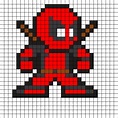 deadpool pixel art : +31 Idées et designs pour vous inspirer en images