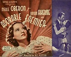 Adorable enemiga (1936) - tt0027345 - esp P | Enemiga, Cine, Merle oberon