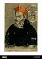 El cardenal Girolamo Bernerio, sacerdote italiano, siglo XVI. Artista ...