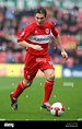 STEWART DOWNING MIDDLESBROUGH FC RIVERSIDE STADIUM MIDDLESBROUGH ...