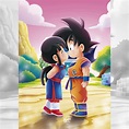 Goku Y Milk Dibujos Personajes De Dragon Ball Dibujo De Goku | Images ...