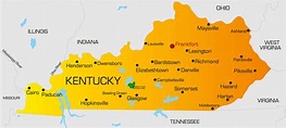 Map Of Kentucky America Maps Map Pictures - Bank2home.com