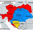 Austria Hungary Map Now - Best Map of Middle Earth