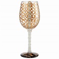 Lolita Celebrate Handpainted Wine Glass, 15 oz. - Wine Glasses & Wine ...
