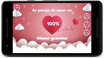 Prueba de amor calculadora huella dactilar broma:Amazon.es:Appstore for ...