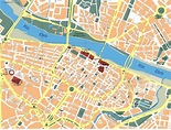 Zaragoza Vector map | Order and download Zaragoza Vector map
