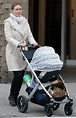 Julia Stiles takes newborn son Strummer out for a stroll in NYC | Daily ...