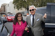Roger Stone and his wife Nydia arrive at Federal Court for Stone's trial