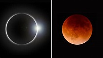 Difference between a solar and a lunar eclipse