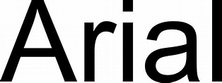 Arial typeface - garetasset