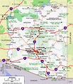 Map Of Arizona Cities^@#