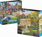 Spin Master Games 2-Pack of 1000-Piece Jigsaw Puzzles, for Adults ...