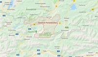 Garmisch-Partenkirchen Germany Map - Germany Travel Guide