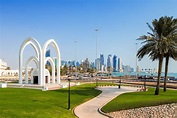 Corniche von Doha, Katar (Qatar) | Franks Travelbox