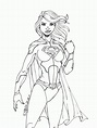 Free Coloring Pages Supergirl, Download Free Coloring Pages Supergirl ...