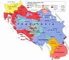 ¡QUÉ DE HISTORIA!: Yugoslavia a través de los mapas