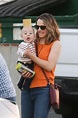 Rachel McAdams and her son headed to lunch in LA on Sept. 19,2018 ...