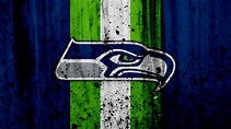 Seattle Seahawks Logo In Green White Background 4K HD Seattle Seahawks ...