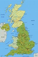 Map United Kingdom Printable