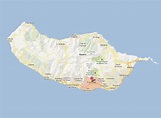 Funchal Map - Portugal