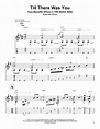 Till There Was You Sheet Music | The Beatles | Ukulele