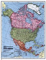 Detailed political map of North America | North America | Mapsland ...