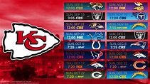 Previas NFL 2020 Kansas City Chiefs: calendario completo, altas, bajas ...